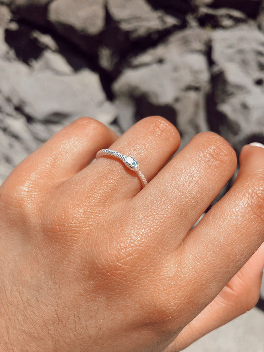 ANILLO SERPIENTE SIN FIN