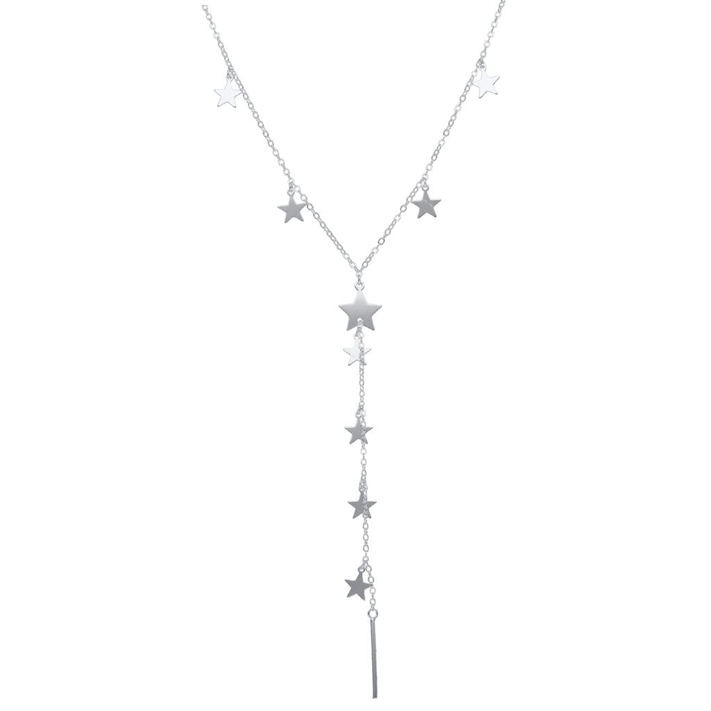 COLLAR CASCADA ESTRELLAS